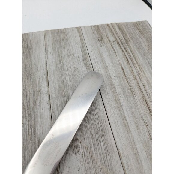 Vintage Universal Stainless Steel Spatula Cake Icing Wood Handle 9" - Picture 2 of 9